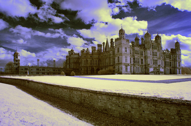 Burghley House in Infra Red