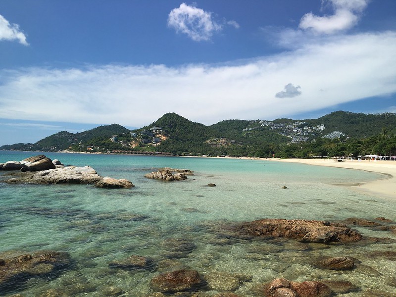 チャウエンノイビーチ　サムイ島　chaweng noi beach koh samui