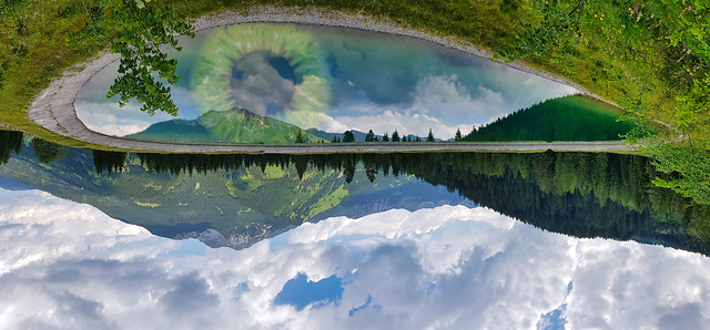 The eye of the nature