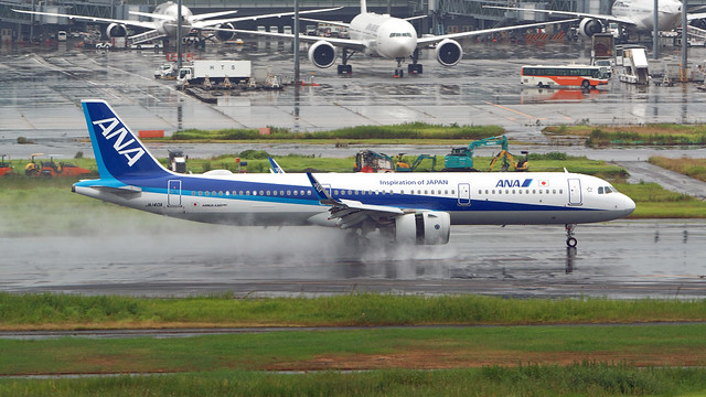 Airbus A321-272N, JA140A, All Nippon Airways