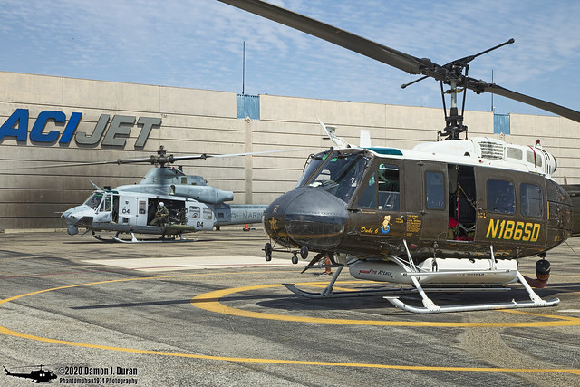 UH-1H and UH-1Y