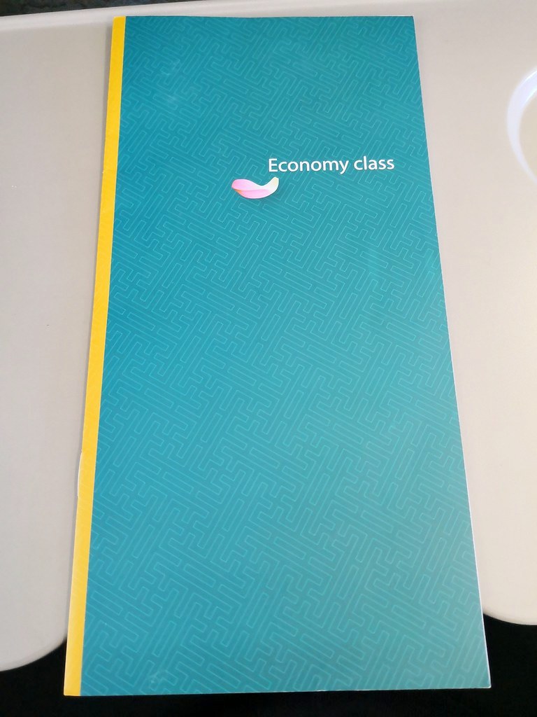 Economy menu cover for VN351