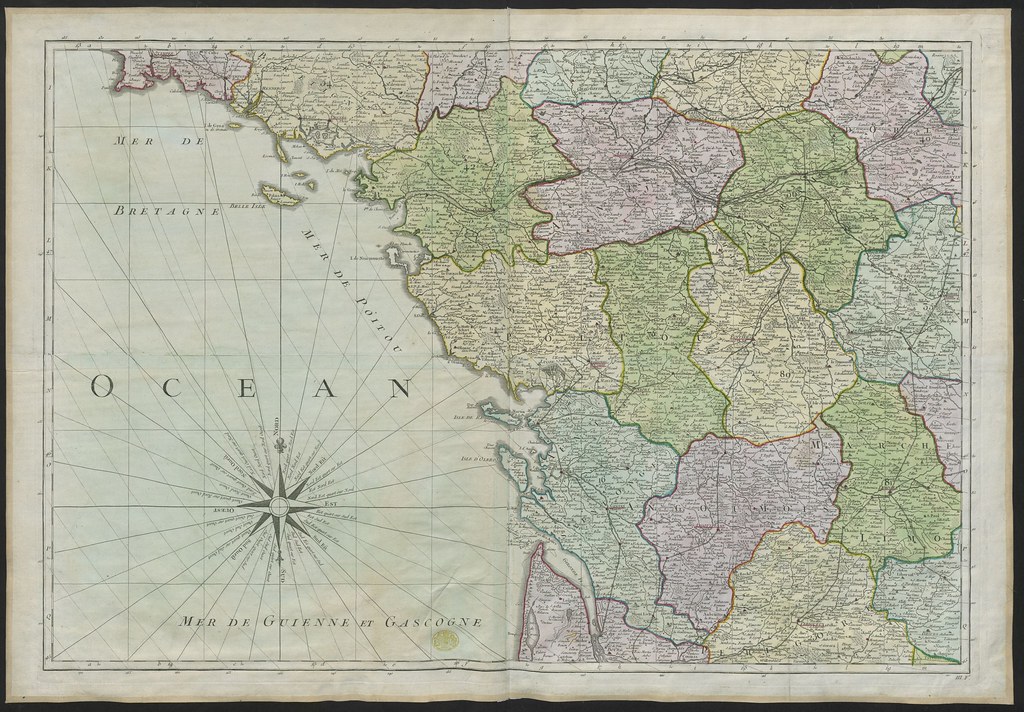 The Bl King S Topographical Collection Carte De France D Flickr