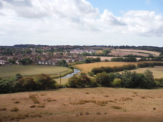 River Tillingham with northwesterly parts of Rye SWC Walk 365 - Rye Figure of 8