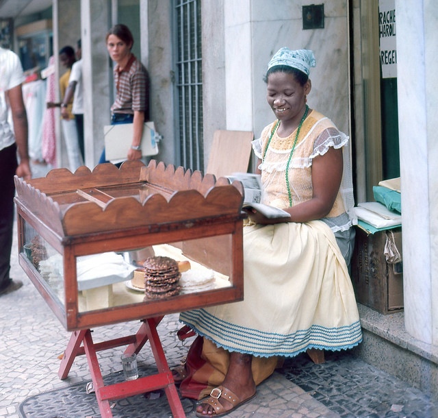 A smile from a Bahiana in Rio- Brasil