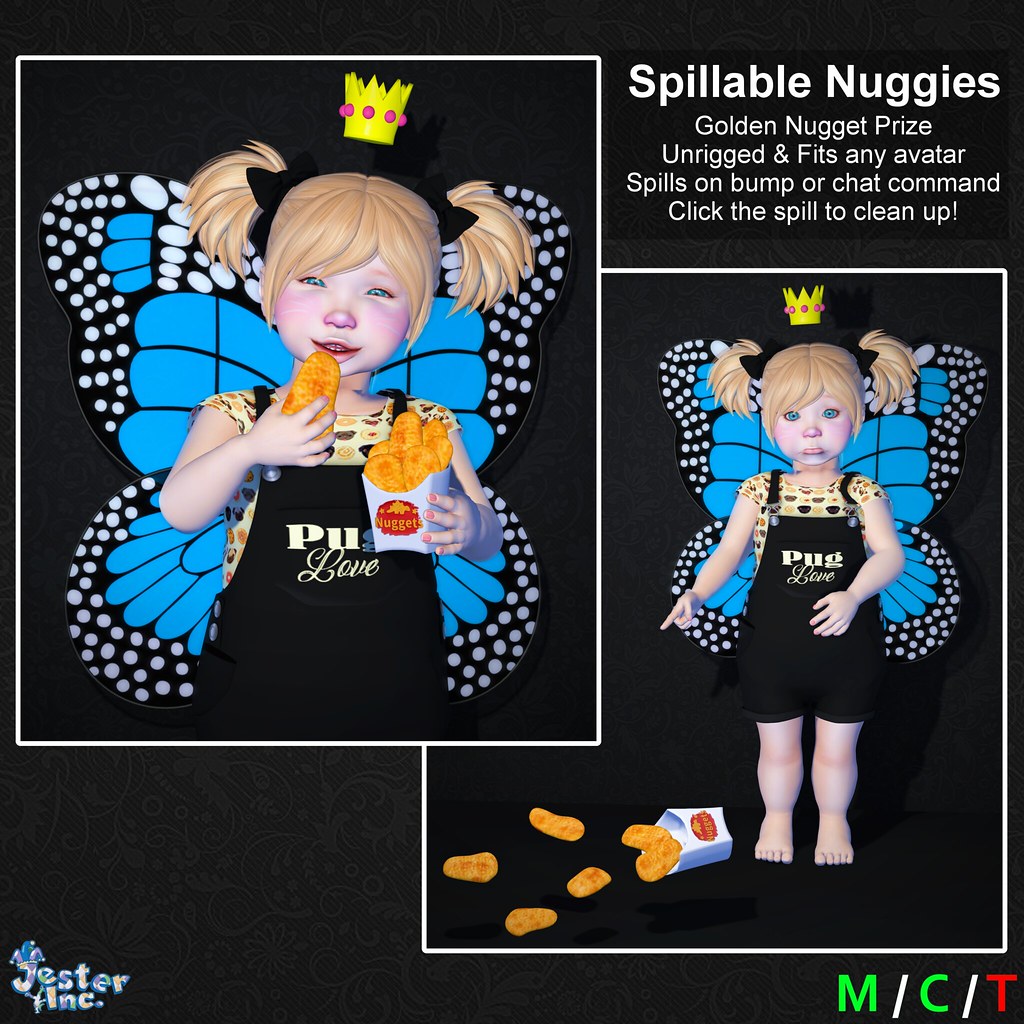 Presenting the new Spillable Nuggies from Jester Inc.