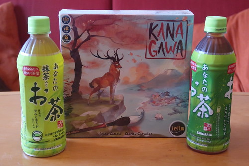 Sangaria Anata No Koi Ocha (= japanischer Grüner Tee) zum Spiel Kanagawa