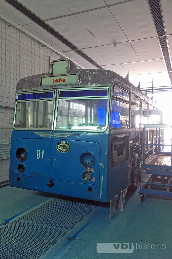 Restauration Autobus Nr. 81