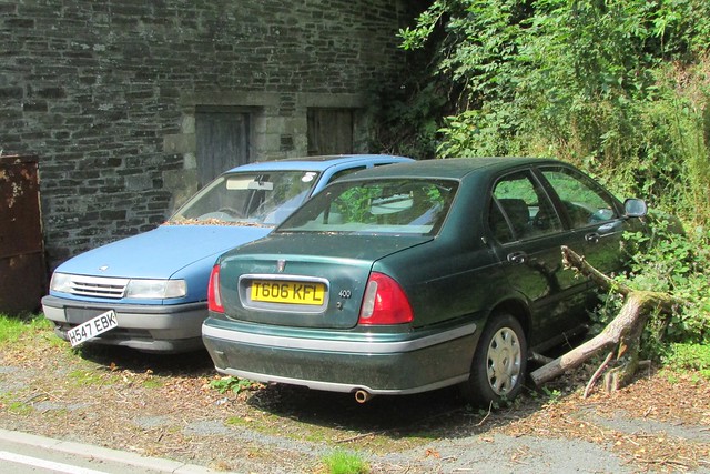 Vauxhall Cavalier 1.6 L and Rover 400 Si