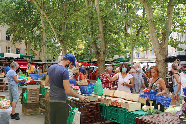 Market, Aix-en-Provence, France