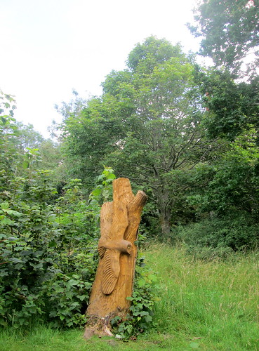 Kinnoull Eagle sculpture, Perthshire