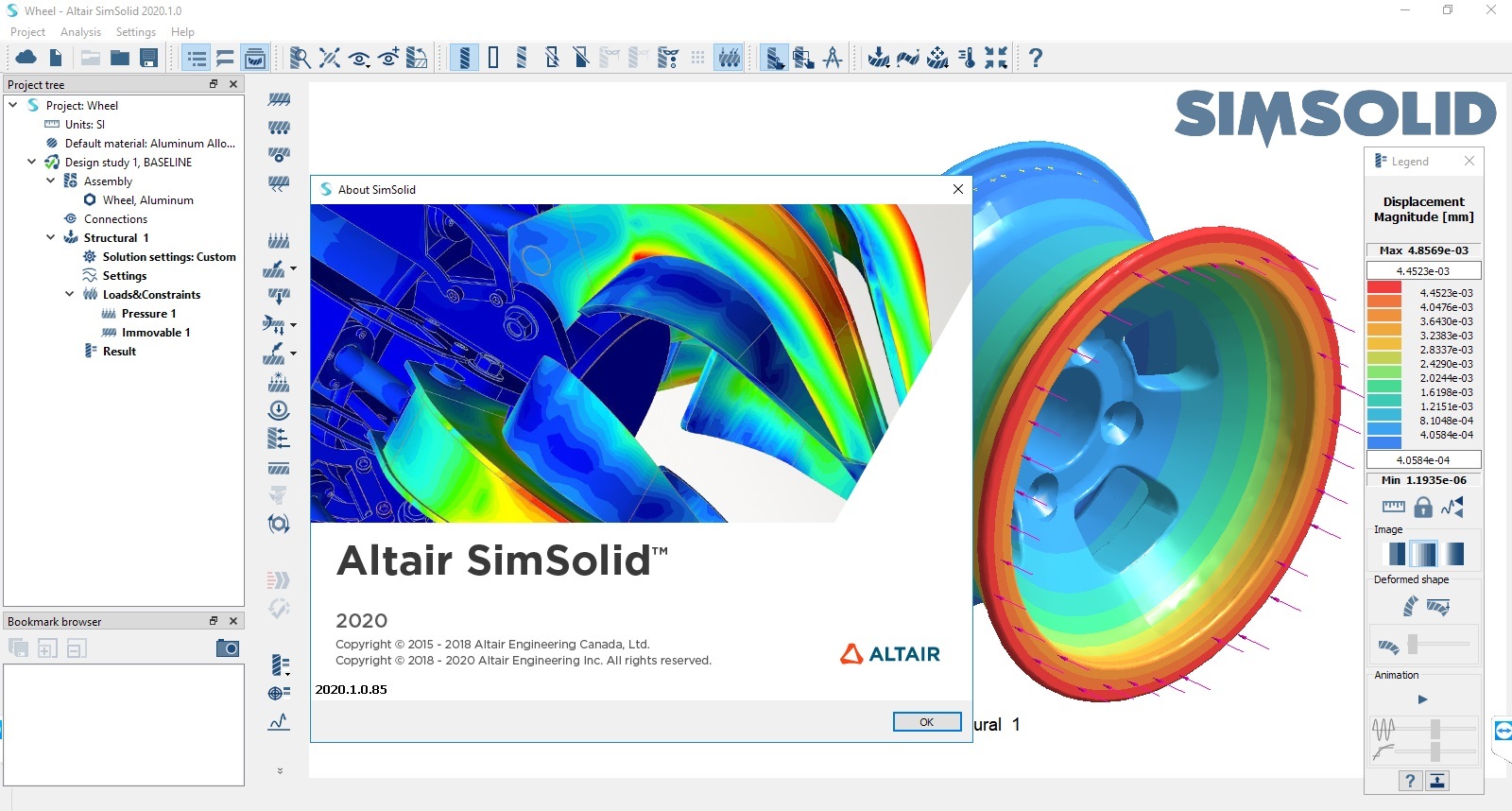Working with Altair SimSolid 2020.1.0.85 full