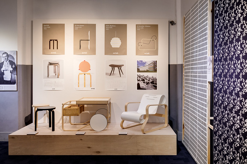 北緯60度的芬蘭設計 - Artek 芬蘭現代設計的典範 - 展出多件具有代表性的Artek傢俱
