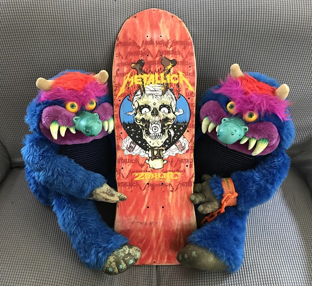1989 Metallica Zorlac Skateboard Deck Pushead