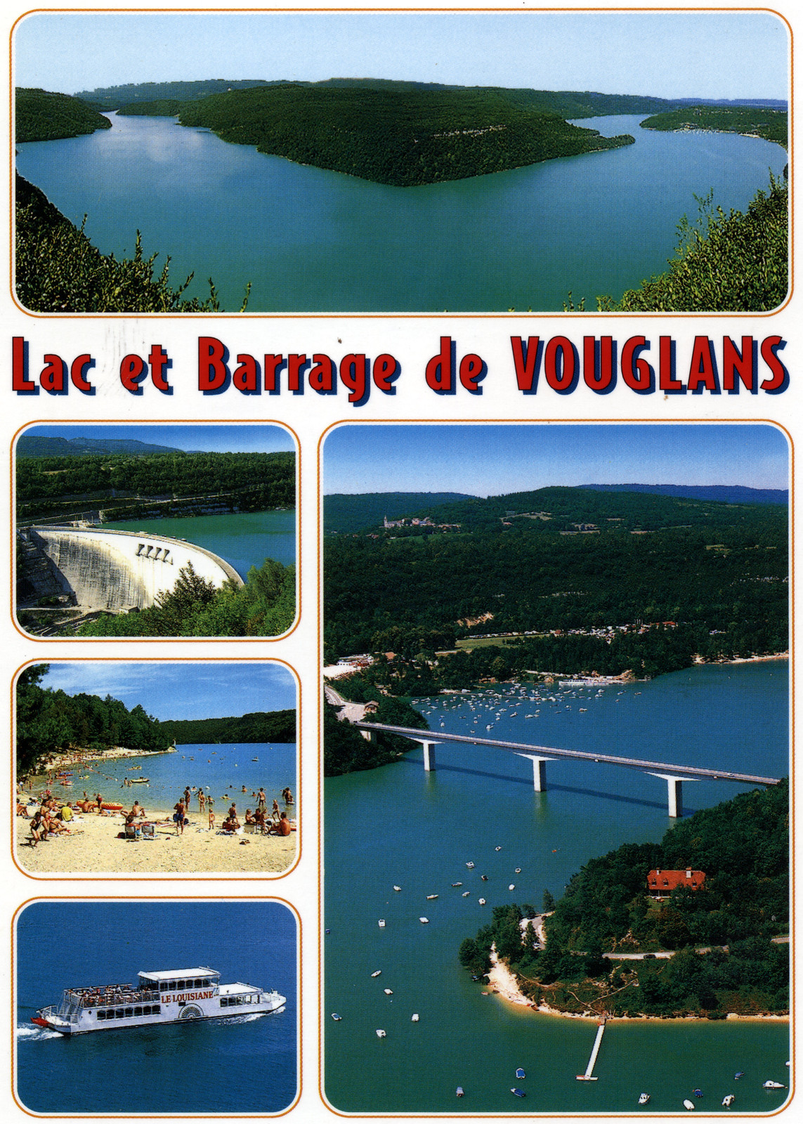 Lac et barrage de Vouglans