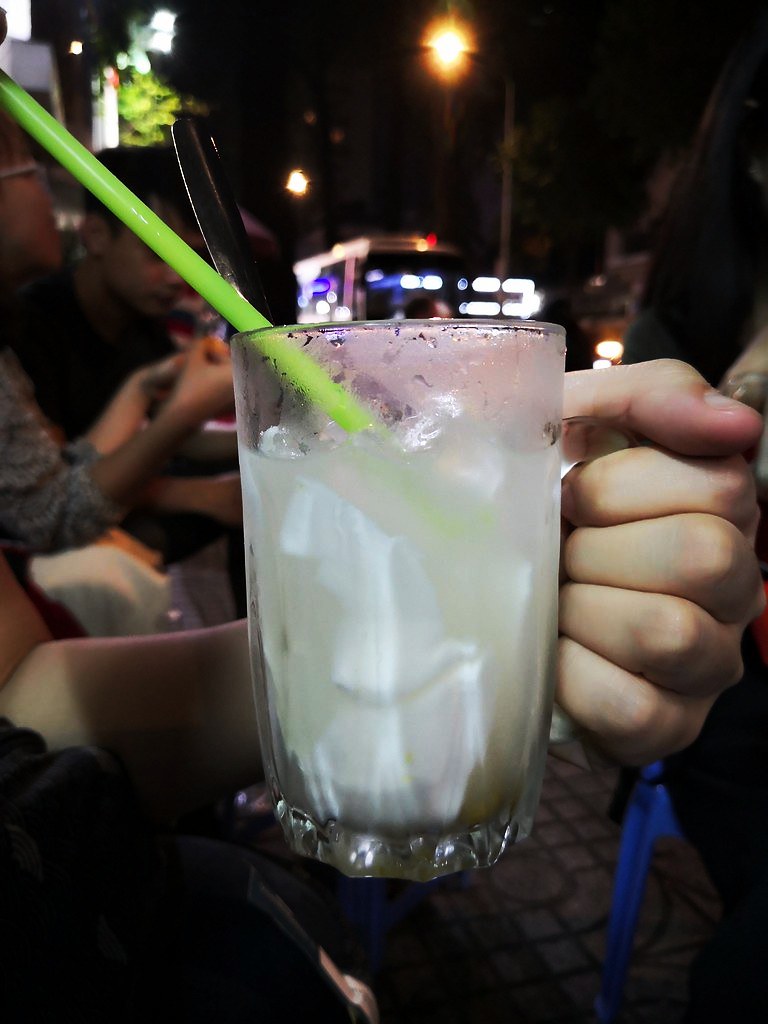 Coconut water with Kumquat in Ho Chi Minh City