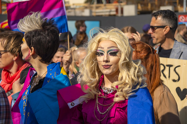 Gay Pride parade in Reykjavik 2019, Iceland
