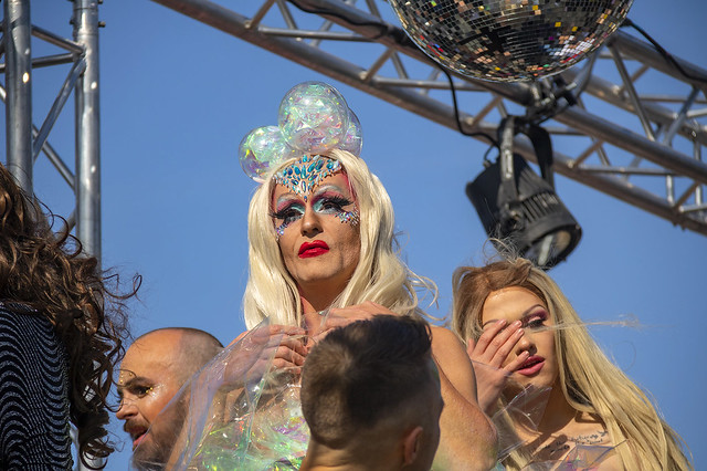 Gay Pride parade in Reykjavik 2019, Iceland