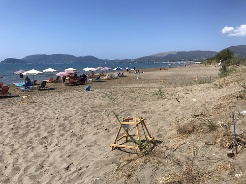 Kalamaki beach in Zakynthos, Greece