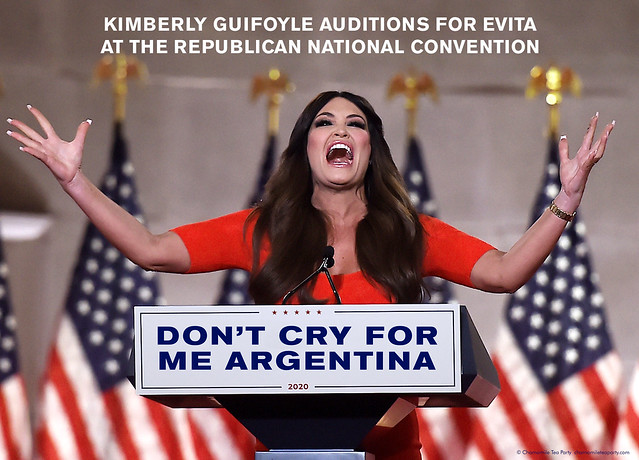 Kimberly Guifoyle Auditions for Evita at the Republican National Convention