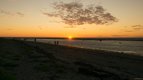 coucherdesoleil sunset capchat gaspésie pq canada 5495 coucher de soleil sur la plage beach
