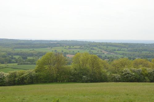 Tatsfield Clarks Lane Farm view to High Weald and South Downs 