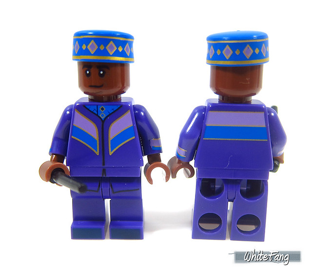 Front and back view of minifigure printing (without sash)