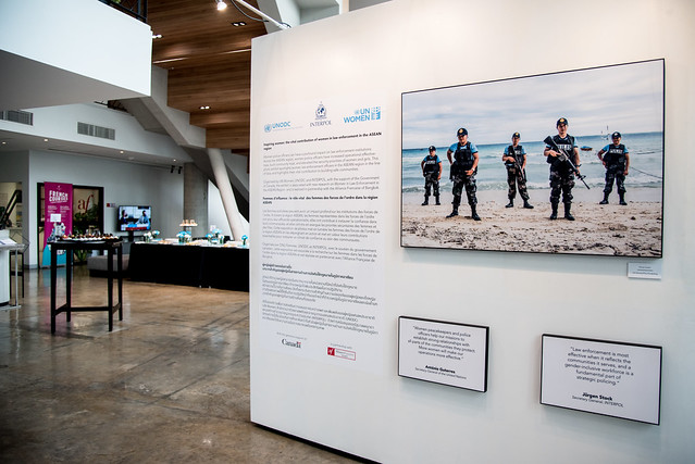 Photo Exhibition Inspiring Women - The vital contribution of Women in Law Enforcement in the ASEAN Region
