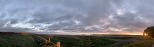 Youghal Sunset in Pilmore panoramic