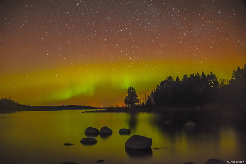 Northern Lights. Sweden.