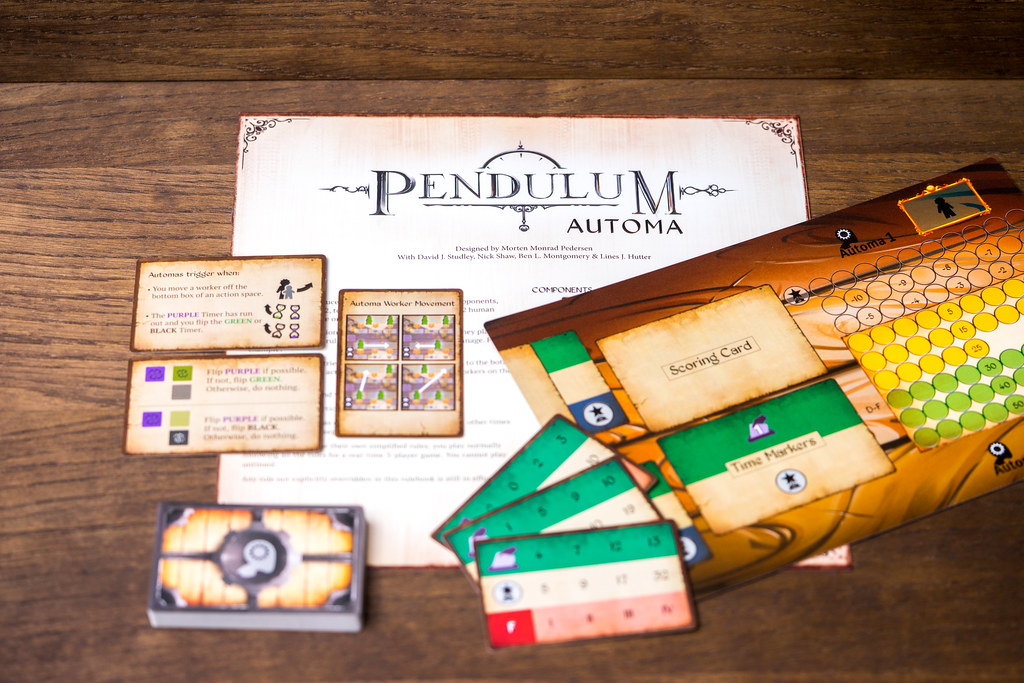 Pendulum boardgame juego