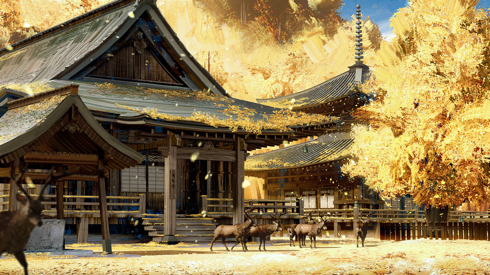 Video Conference Backgrounds - Ghost of Tsushima