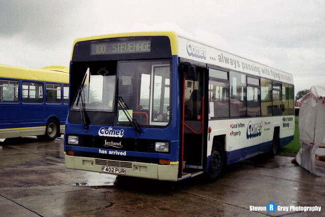 F402-PUR-402---Leyland-Lynx---Hitchin-Bus-Comet-Newspaper-Advert---Showbus-1995---Duxford---Steven-Gray---2020-08-26-0006c-watermarked