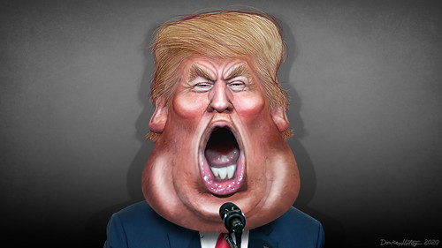 Donald Trump - Caricature