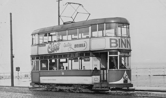 Sunderland Corporation Tramways. Car 40. Photo' by Robert F. Mack.