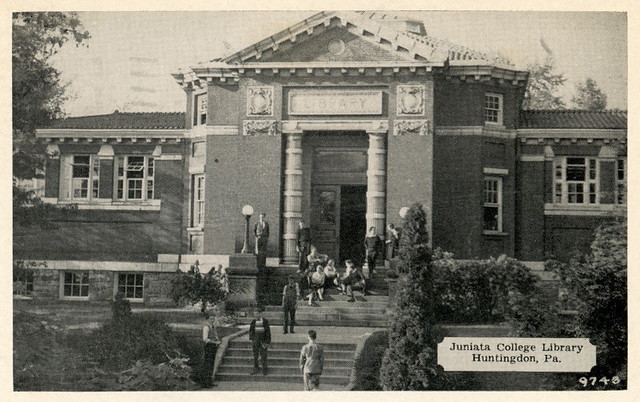 Juniata College Library, Huntingdon, Pa., ca. 1944