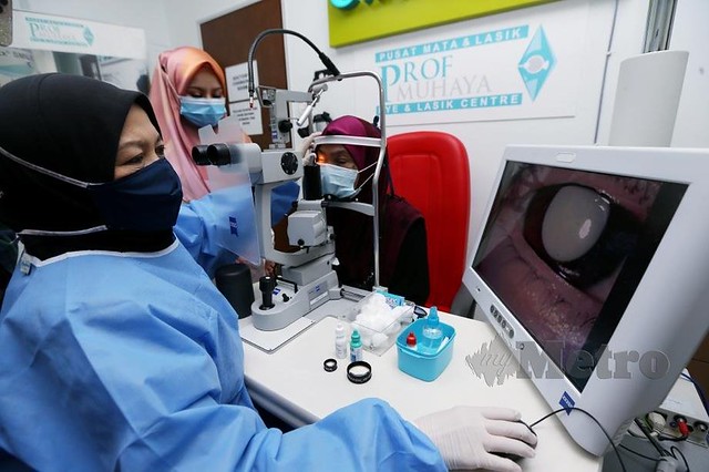 Alina Hassan Sebak Siti Sarah Taja Pembedahan Buang Katarak