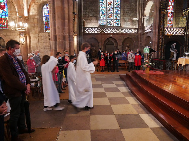 Messe de départ de l'abbé Jérémy NOIRTIN - vicaire - SELESTAT