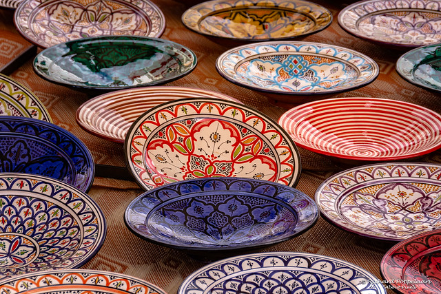 Local (sold) pottery - Market (Saint-Cyprien/FR)