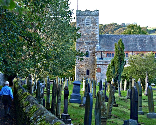 scotland johnpeel church olden history past attraction like nice place scottish relic old graves graveyard tombstone buried space stone caldbeck north photos photooftheday photograff dailyphoto great person man visit visitors tower architecture building view churchphotography wall cool cold local huntsman historical