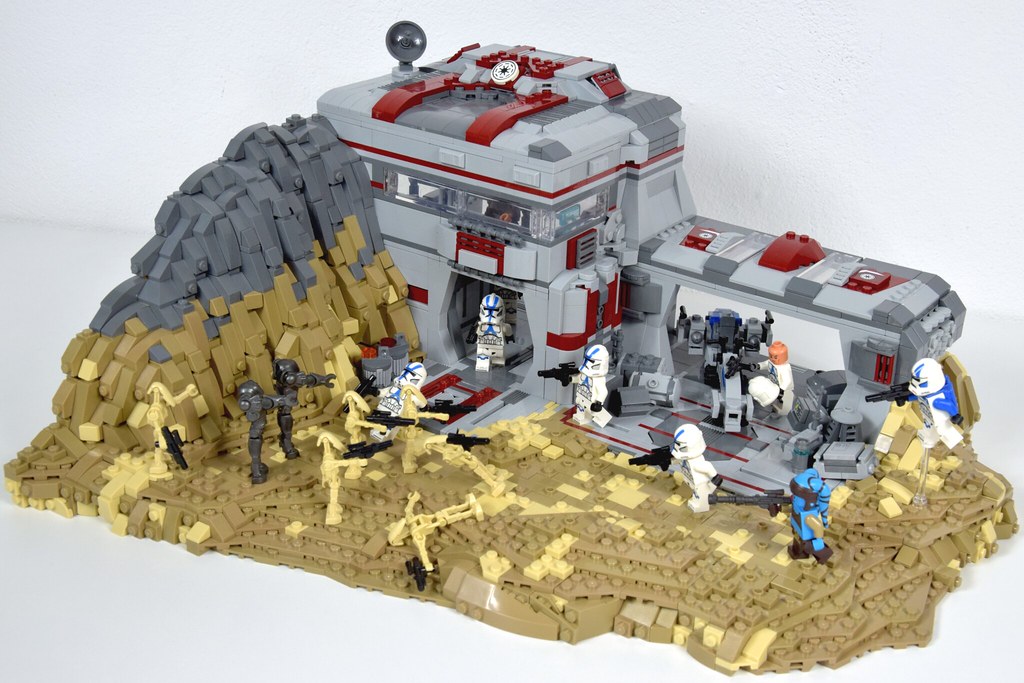 501St Legion Clone Base On Ryloth Lego Star Wars Moc | 1 | Flickr