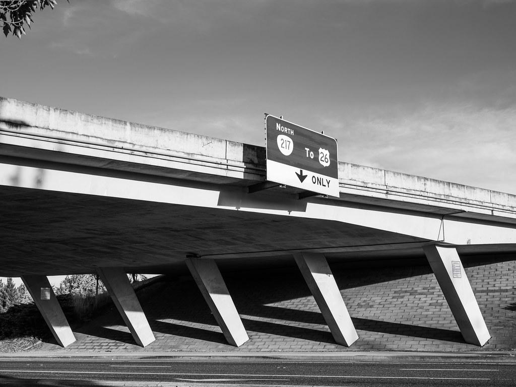 overpass: late afternoon