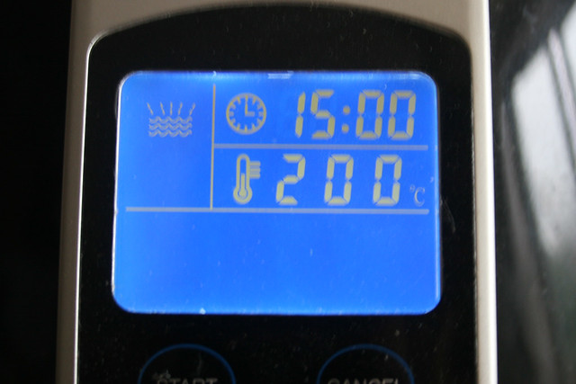 31 - Fifteen minutes at 200 degrees / Fünfzehn Minuten bei 200 Grad
