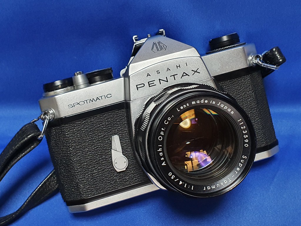 完動品 Pentax SP + SMC Takumar 50mm f/1.4