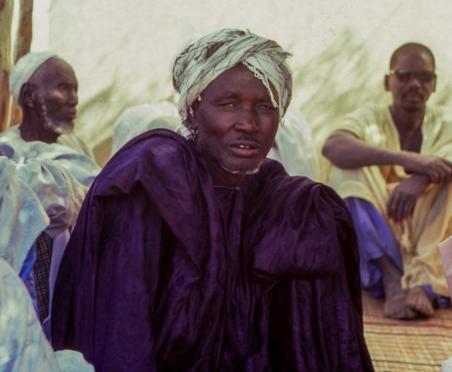 Portrait of Mauritanian man, Boghe, Mauritania
