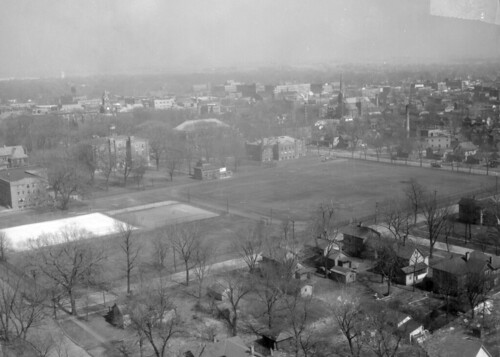 galesburgpubliclibrary galesburg illinois aerialviews knoxcollege oldmain negatives