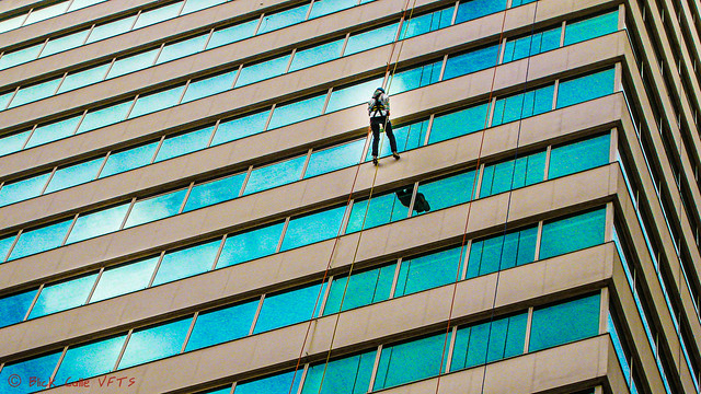 Rappelling Fundraiser For Outward Bound