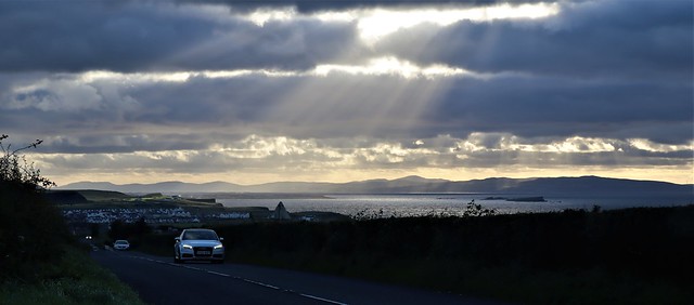 Driving home along the Antrim coast