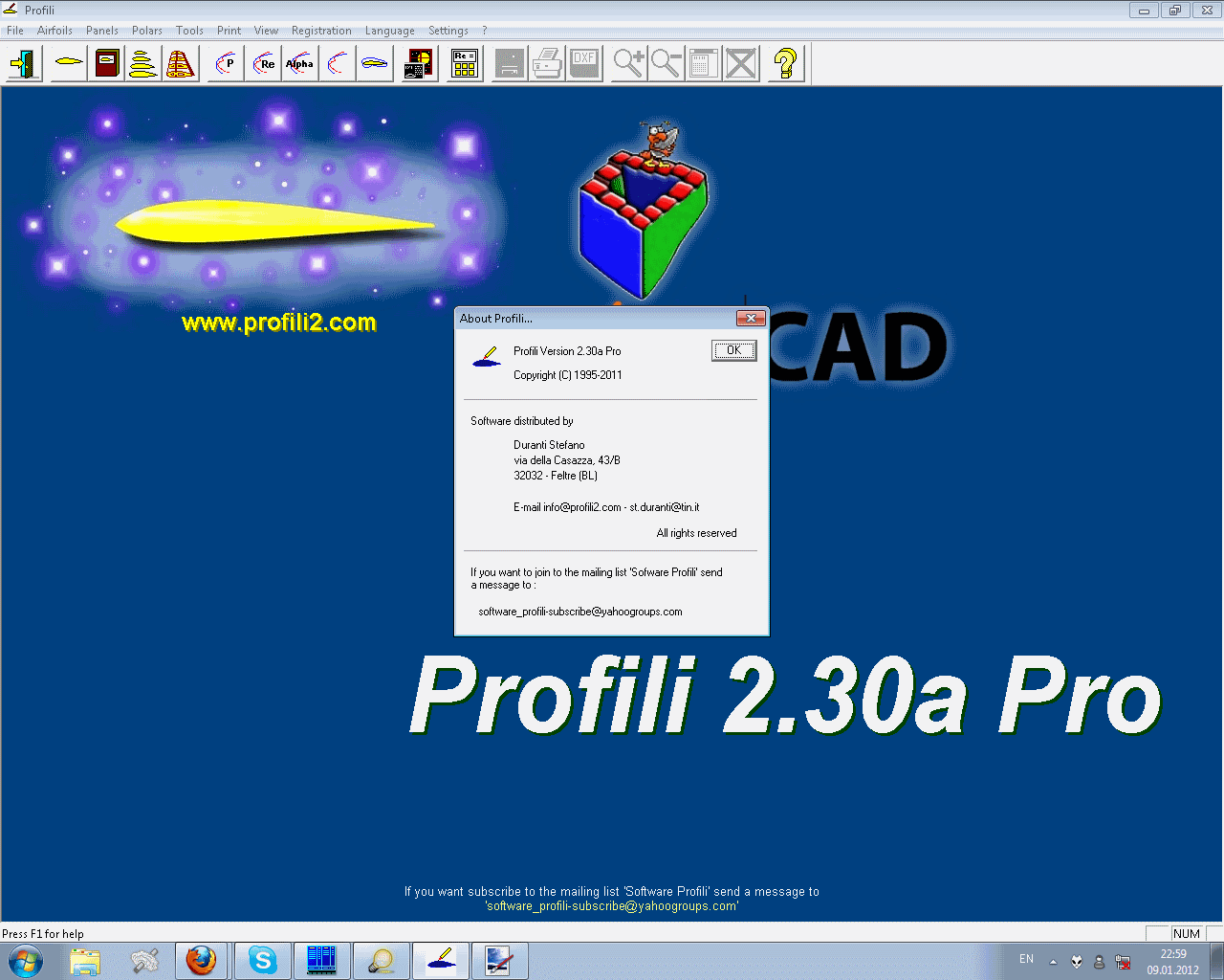 Working with Profili 2.30a Pro full