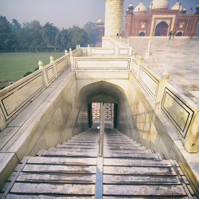 Steps to Taj